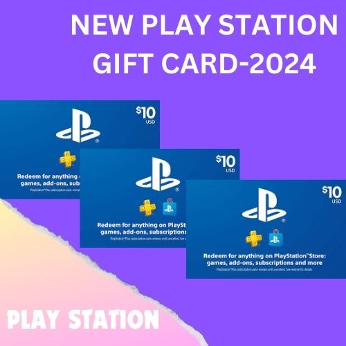 New playstation Gift Card-2024